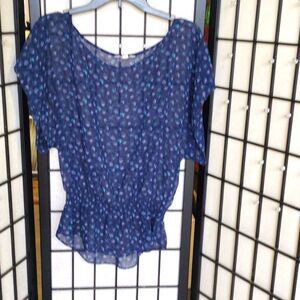 American Eagle Outfitters See through Short Sleeve Shirt!